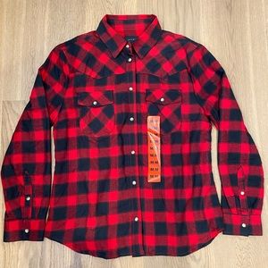 Women’s Red Flannel With Fuzzy Lining